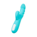 JOS Merry Swirl Rotating Shaft Rabbit Vibrator Blue JOS Discreet Intimate Essentials.