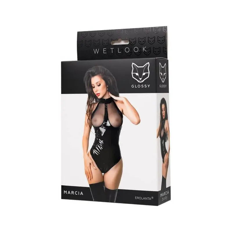 Glossy Marcia Bodysuit Glossy Discreet Intimate Essentials.