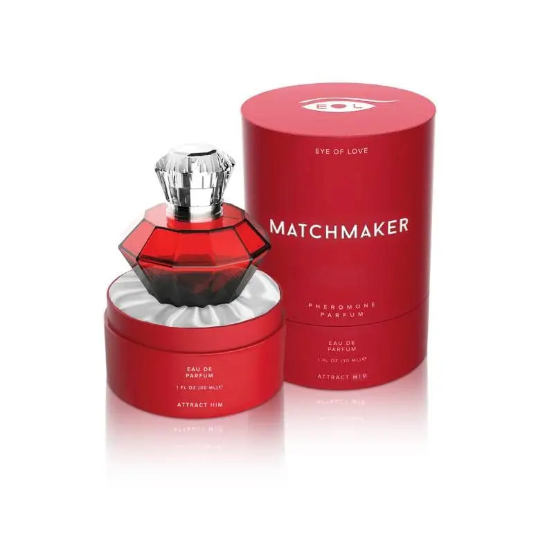 Matchmaker Pheromone Body Spray Red Diamond Attract Him 30ml Eye Of Love Discreet Intimate Essentials.