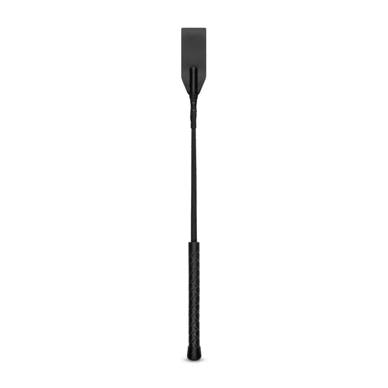Faux Leather Crop Whip Black Bedroom Fantasies Discreet Intimate Essentials.