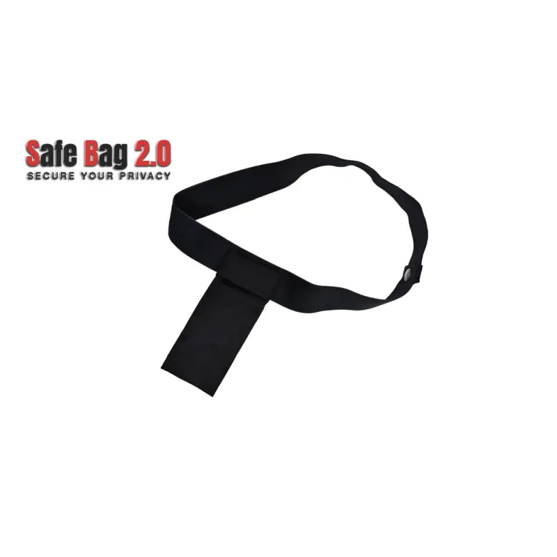 Safe Bag 2.0 Black Medium ScreenyWeeny Discreet Intimate Essentials.