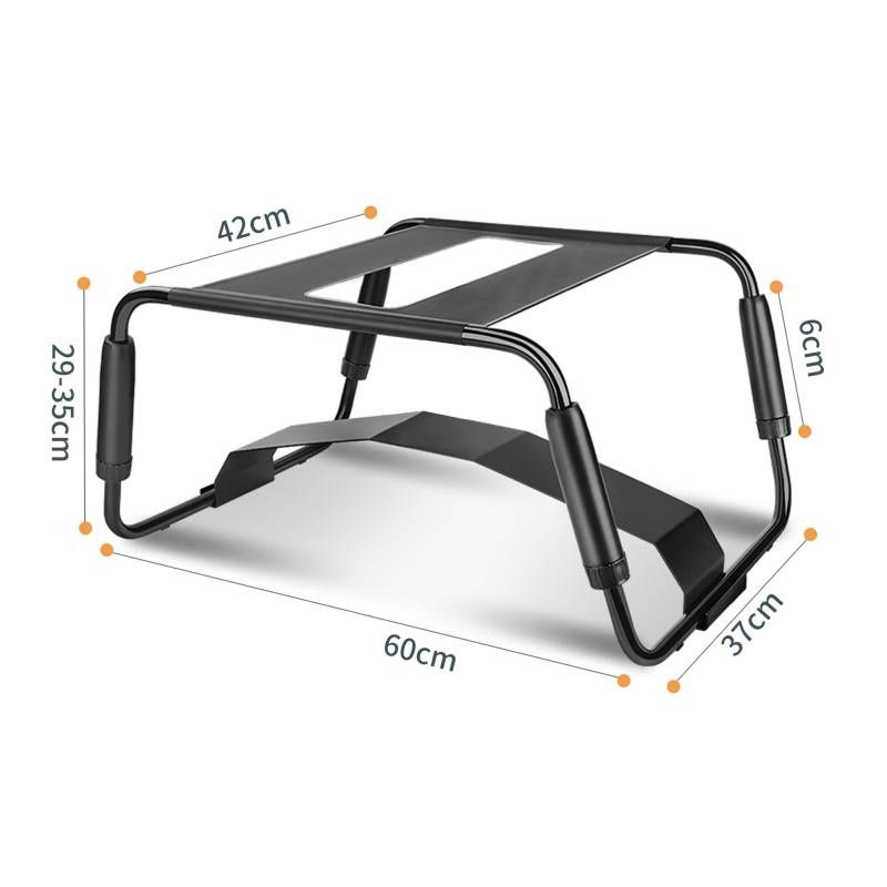 Sex Chair Adjustable Height Black w Arch Bridge Daytona