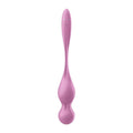 Satisfyer Love Birds 1 Kegel pelvic floor trainer app in pink, ergonomic design for effective pelvic floor training.