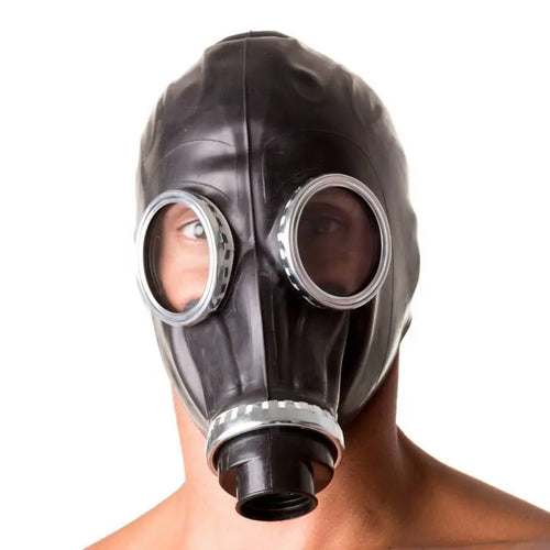 Classic 80s Fetish Rubber Gas Mask XTRM Discreet Intimate Essentials.