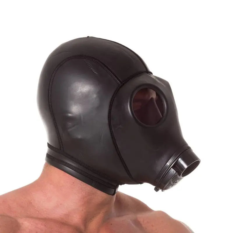 Neoprene Gas Mask Hood XTRM Discreet Intimate Essentials.