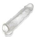 Dicker Ultra-Slim Cocksheath Clear Ice OxBalls Discreet Intimate Essentials.