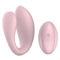 SXE Kiara pink dual motor couples massager with remote for enhanced intimate pleasure.
