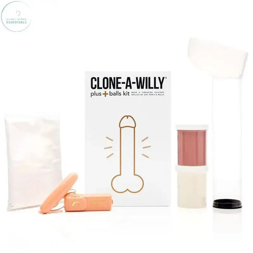 Clone a Willy Plus Balls Kit Medium Skin Tone Clone a Willy Discreet Intimate Essentials.