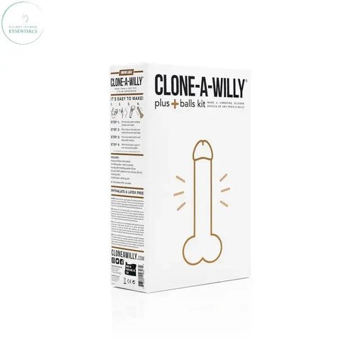 Clone a Willy Plus Balls Kit Medium Skin Tone Clone a Willy Discreet Intimate Essentials.