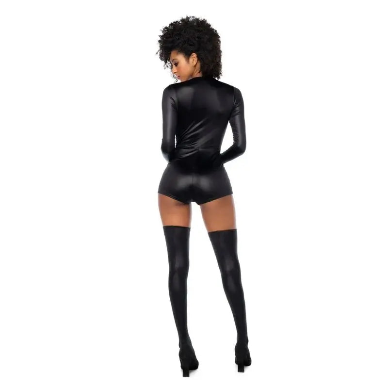 Nurse Costume Vinyl Red Mapale Discreet Intimate Essentials.