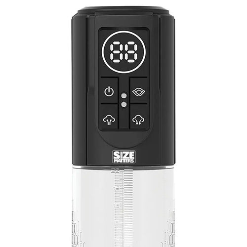 Automatic LCD USB Penis Pump Size Matters Discreet Intimate Essentials.