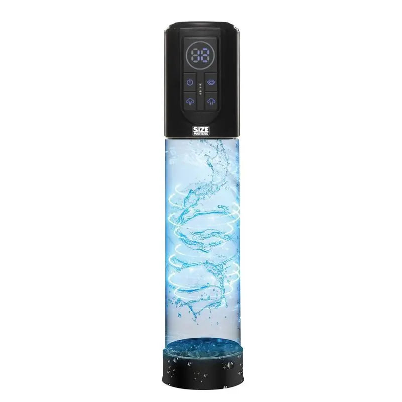 Automatic LCD USB Penis Pump Size Matters Discreet Intimate Essentials.