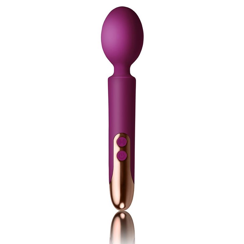Oriel Rechargeable Wand Fuchsia, a sleek and powerful rechargeable wand massager for deep sensory pleasure.