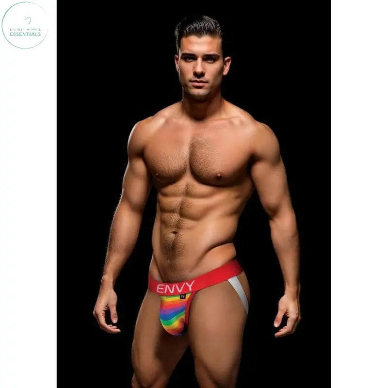 Affordable quality Cool Colour Jock Blue  from Envy by Discreet Intimate Essentials with Discreet Delivery 