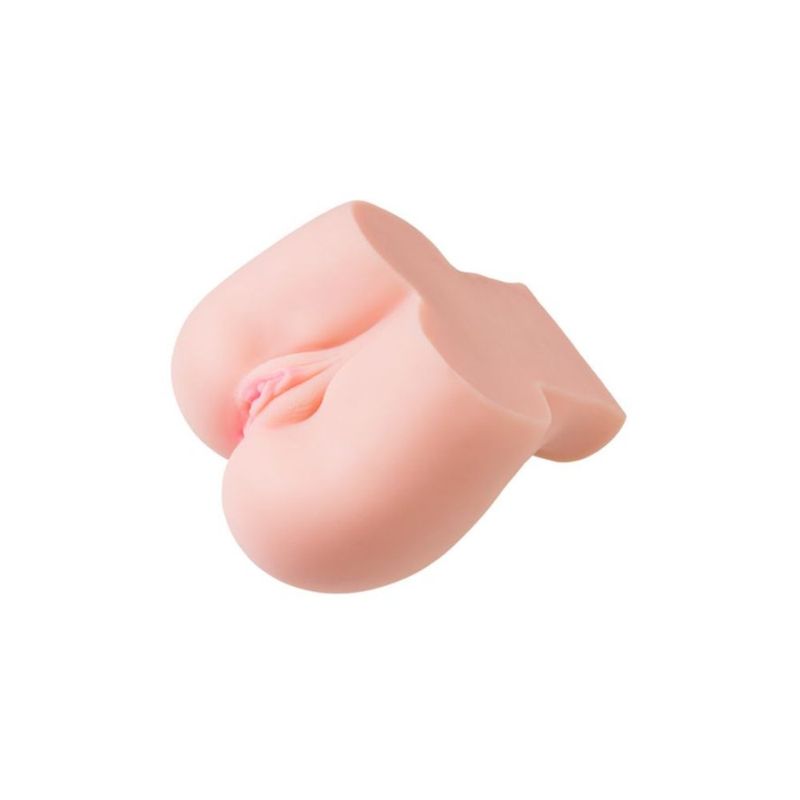 Giovanna butt masturbator showcasing realistic design with vaginal and anal openings.