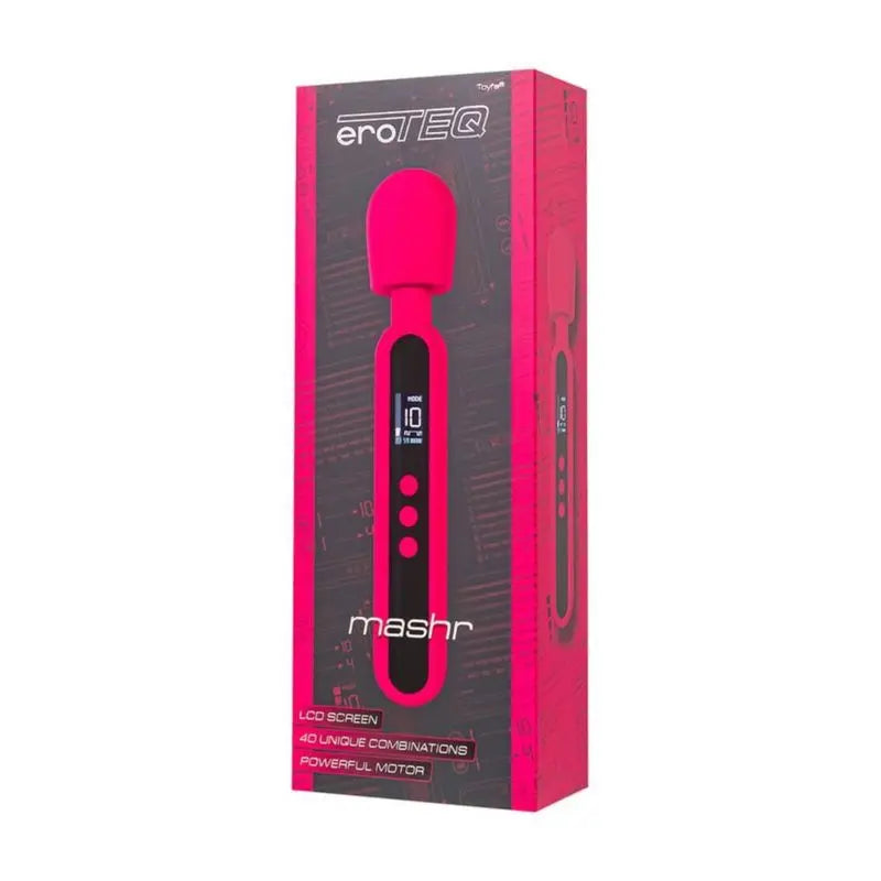 eroTeq Wand Massager Mashr Pink eroTEQ Discreet Intimate Essentials.