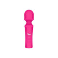 Viben Mighty Muse Massager in hot pink, a powerful wand massager with ergonomic design and USB rechargeable features.