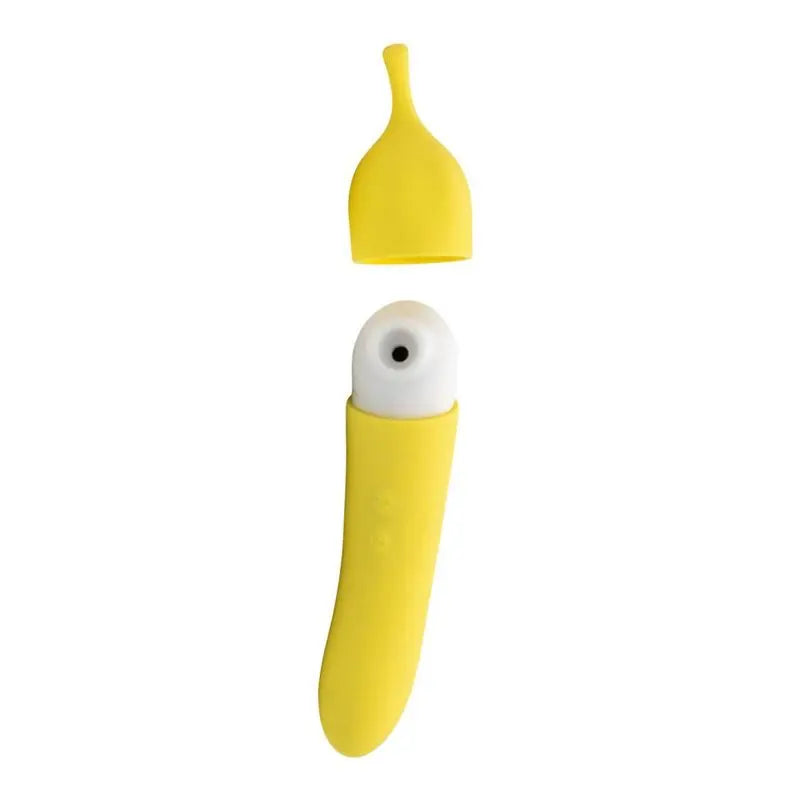 Banana Cream Air Pulse G-Spot Vibrator Natalies Toy Box Discreet Intimate Essentials.