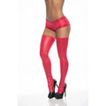 Affordable quality Thigh Highs Wetlook Metallic Black  from Mapale by Discreet Intimate Essentials with Discreet Delivery 
