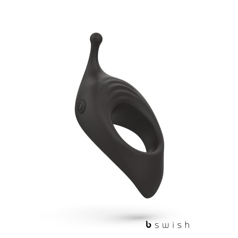 Bcharmed Rhythm Infinite Deluxe Black intimate massager showcasing sleek design and innovative features for ultimate pleasure.