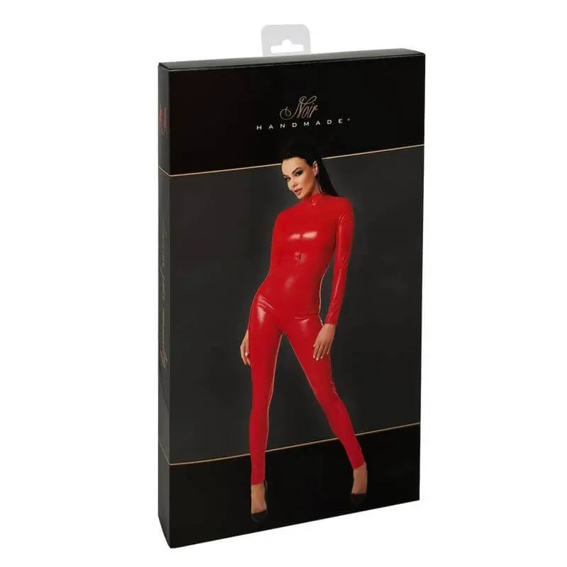 Orgia Overall Red Noir Discreet Intimate Essentials.