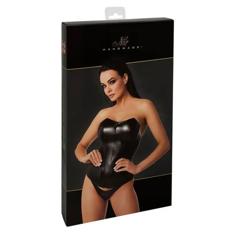 Mysteria Corset Black Noir Discreet Intimate Essentials.