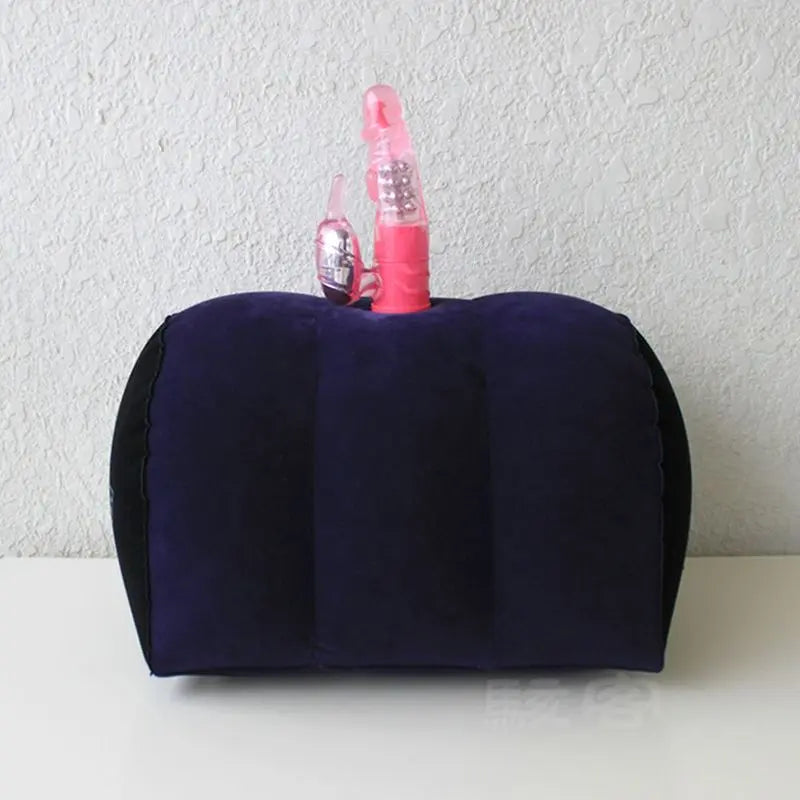 Inflatable Sex Positioning Half Dome Cushion with Toy Holder Daytona Discreet Intimate Essentials.