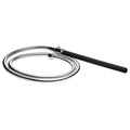 EZ-Flow Silicone Shower Enema Set including nickel-free metal hose and flexible silicone nozzle for comfort.