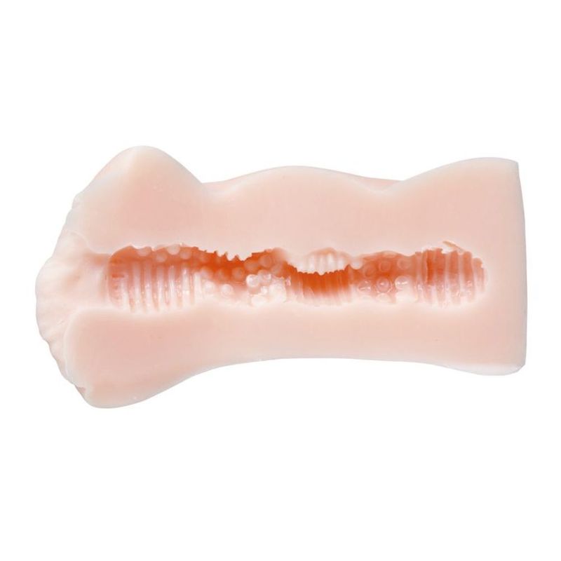 KMP Misono real hole masturbator showing detailed inner texture and realistic design.