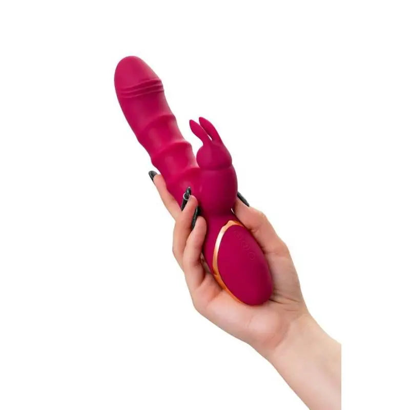 JOS Tenty Rabbit Vibrator with Moving Shaft Rings JOS Discreet Intimate Essentials.