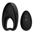 SXE Knight Vibrating Cock Ring with Remote, featuring soft silicone design and wireless remote control for enhanced pleasure.