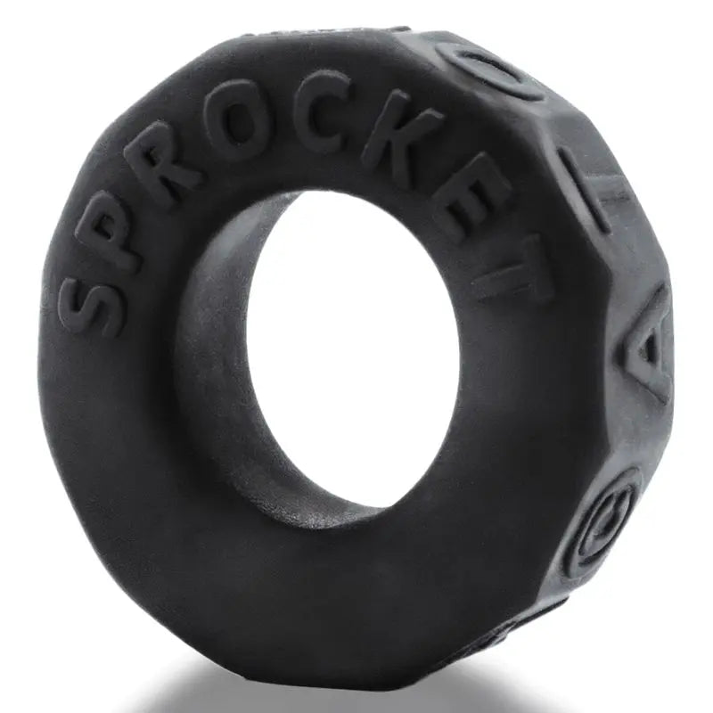 Affordable quality Sprocket Comfort No-Roll Cock Ring Night  from OxBalls by Discreet Intimate Essentials with Discreet Delivery 