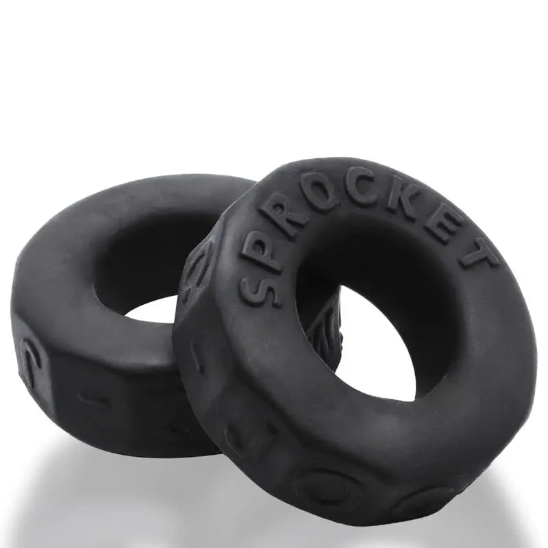 Affordable quality Sprocket Comfort No-Roll Cock Ring Night  from OxBalls by Discreet Intimate Essentials with Discreet Delivery 