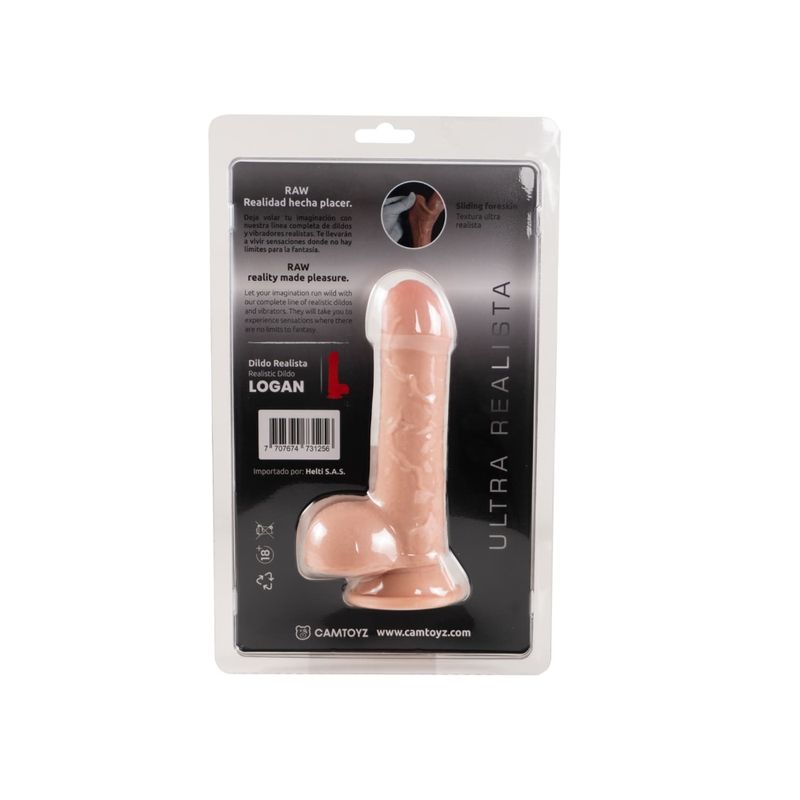 Affordable quality Raw Ultra Realistic Double Layered Dildo Galen  from RAW by Discreet Intimate Essentials with Discreet Delivery 