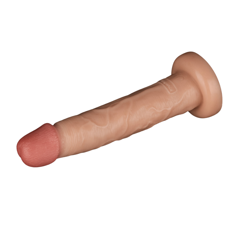 Realistic vibrating dildo in a lifelike design with textured shaft for enhanced pleasure.
