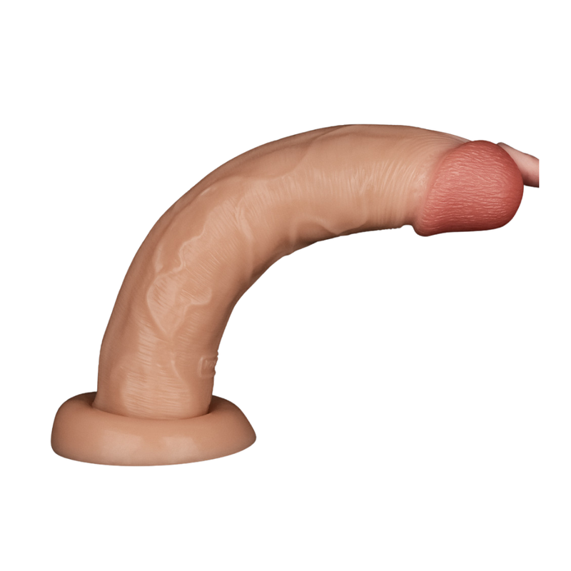 10in realistic vibrating dildo with lifelike shaft and quiet design for ultimate pleasure.