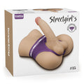 Streetgirls #15 Male Butt with Bendable Dildo Masturbator for ultimate pleasure experience