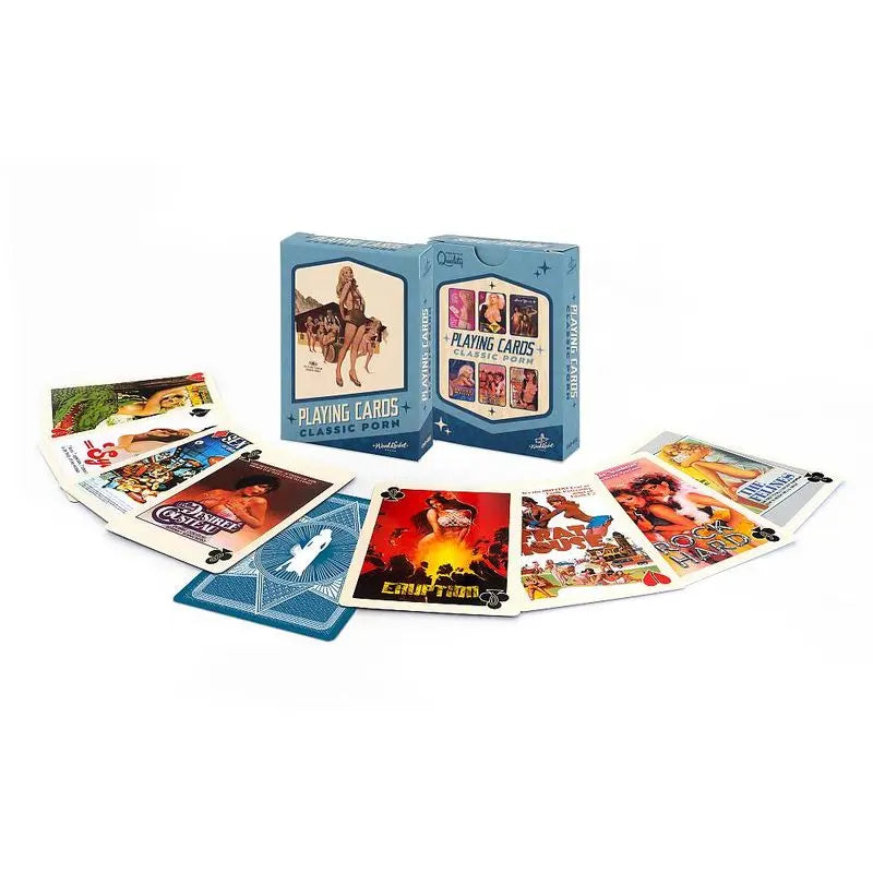 Affordable quality Classic Porn Playing Cards  from Wood Rocket by Discreet Intimate Essentials with Discreet Delivery 