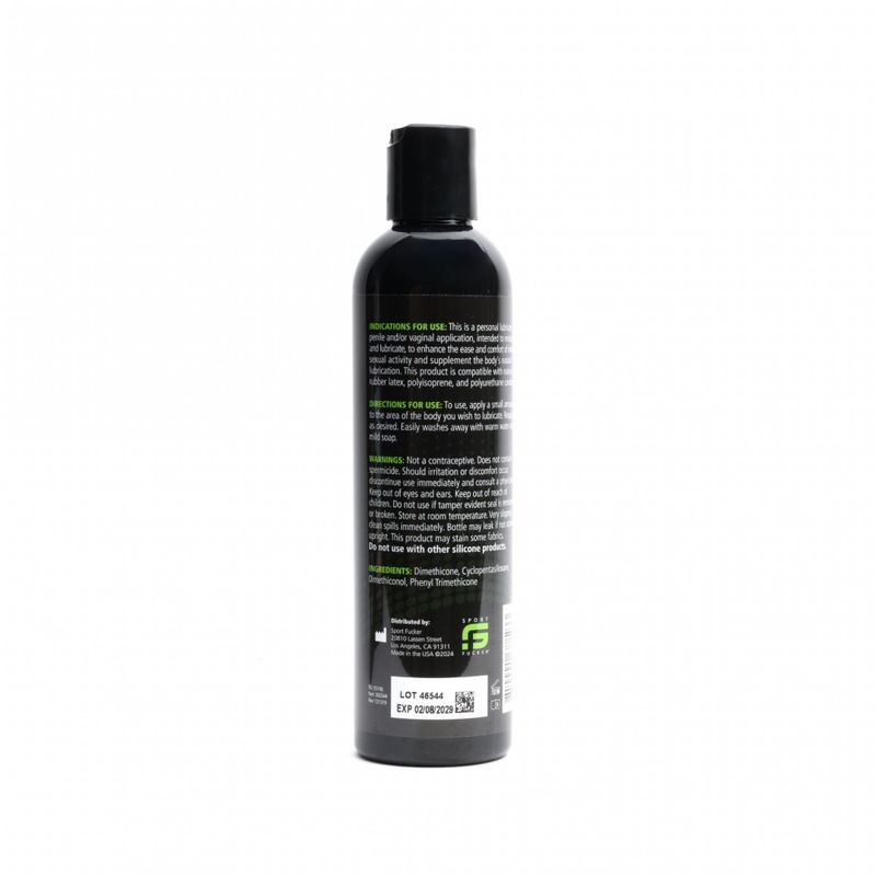 Sport Fucker Silicone Lubricant 8oz 236ml bottle, essential for enhancing intimate experiences.