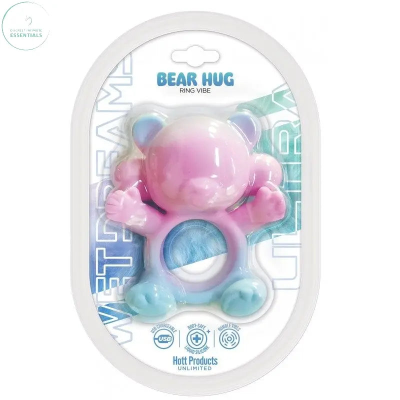 Affordable quality Wet Dreams Ultra 20 Mode USB Silicone Bear Hug Cock Ring  from Hott Products by Discreet Intimate Essentials with Discreet Delivery 