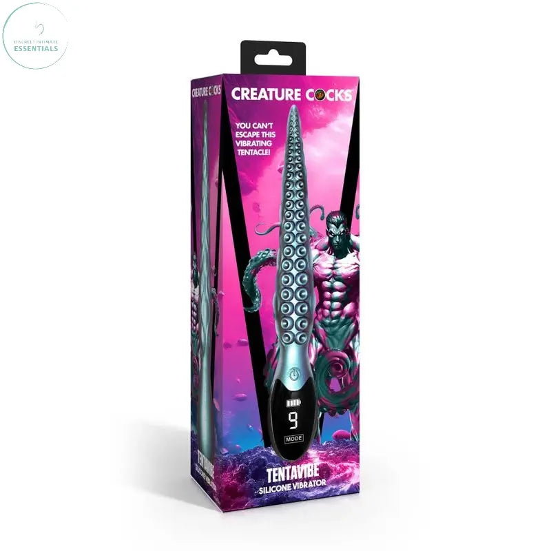 Affordable quality Tentavibe Silicone Vibrator  from Creature Cocks by Discreet Intimate Essentials with Discreet Delivery 