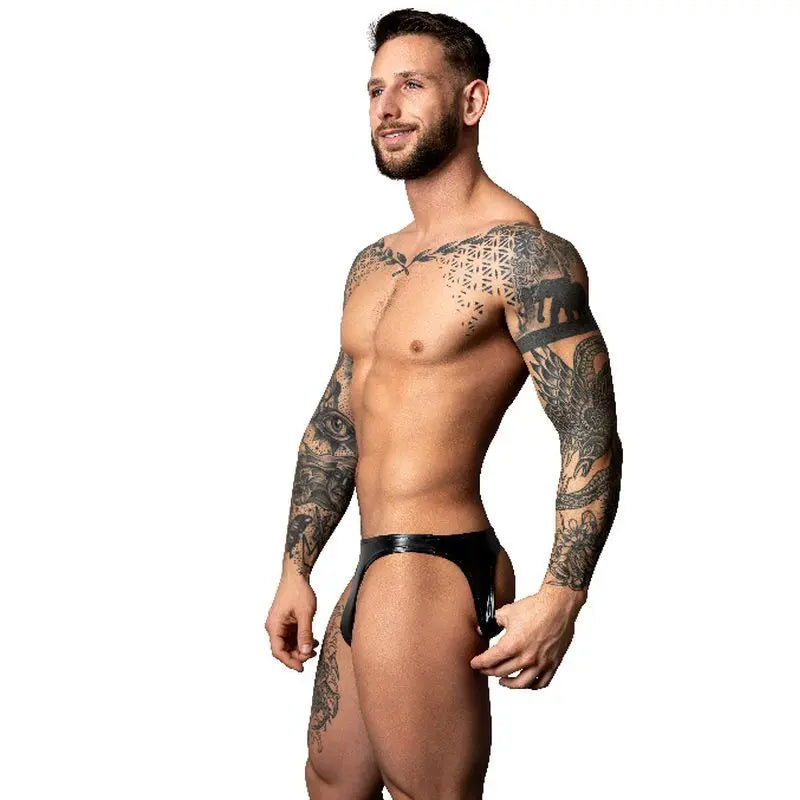 Affordable quality Male Power Liquid Onyx 2.0 Moonshine Jock Black  from Male Power by Discreet Intimate Essentials with Discreet Delivery 