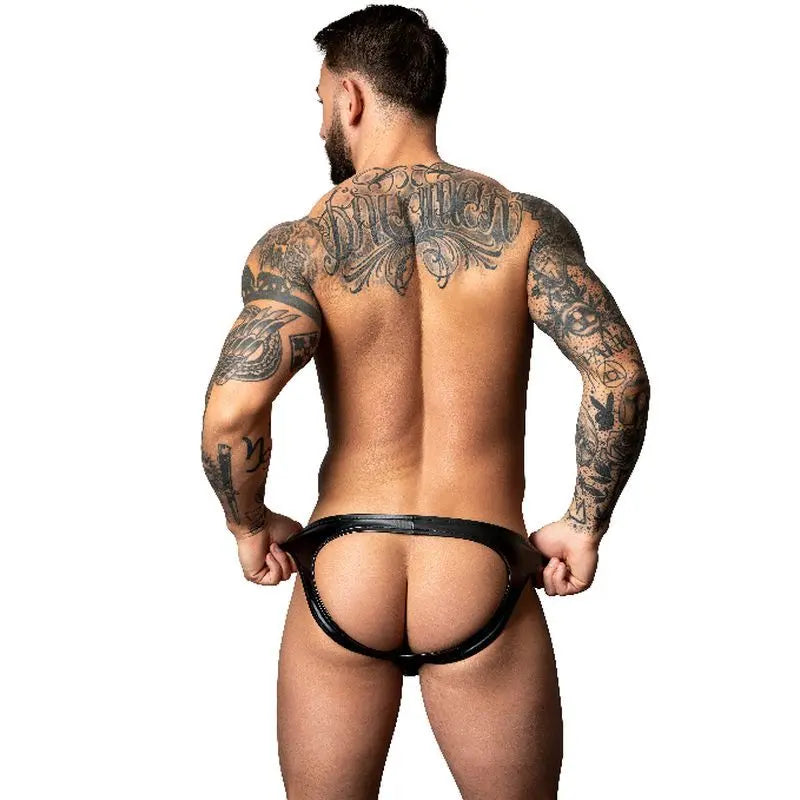 Affordable quality Male Power Liquid Onyx 2.0 Moonshine Jock Black  from Male Power by Discreet Intimate Essentials with Discreet Delivery 