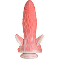 Pegasus Pecker winged silicone dildo with textured surface and wings for enhanced pleasure.