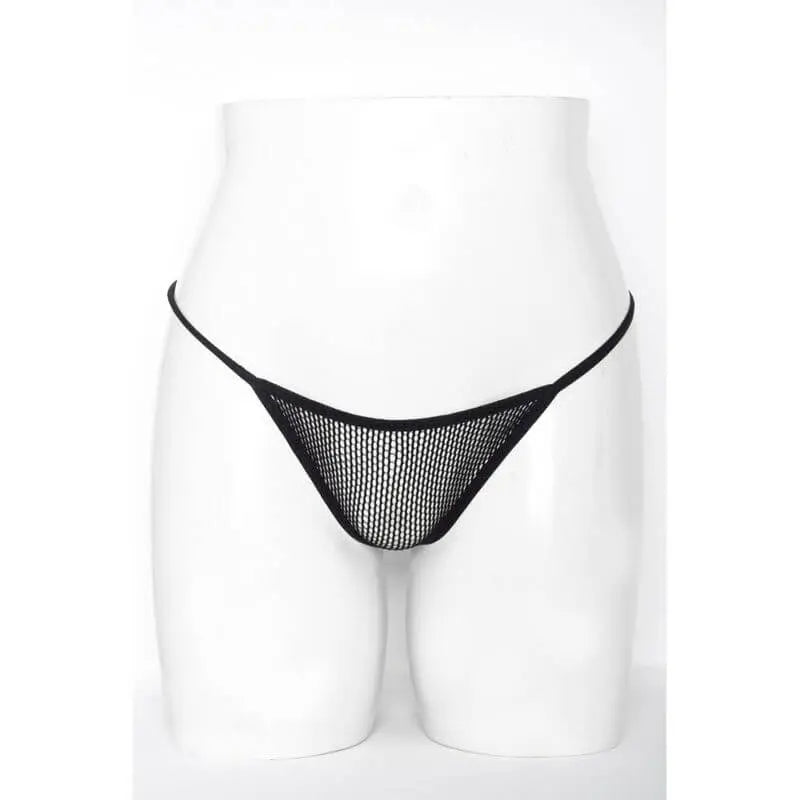 Affordable quality Mesh Net G-String Black  from Killer Legs by Discreet Intimate Essentials with Discreet Delivery 