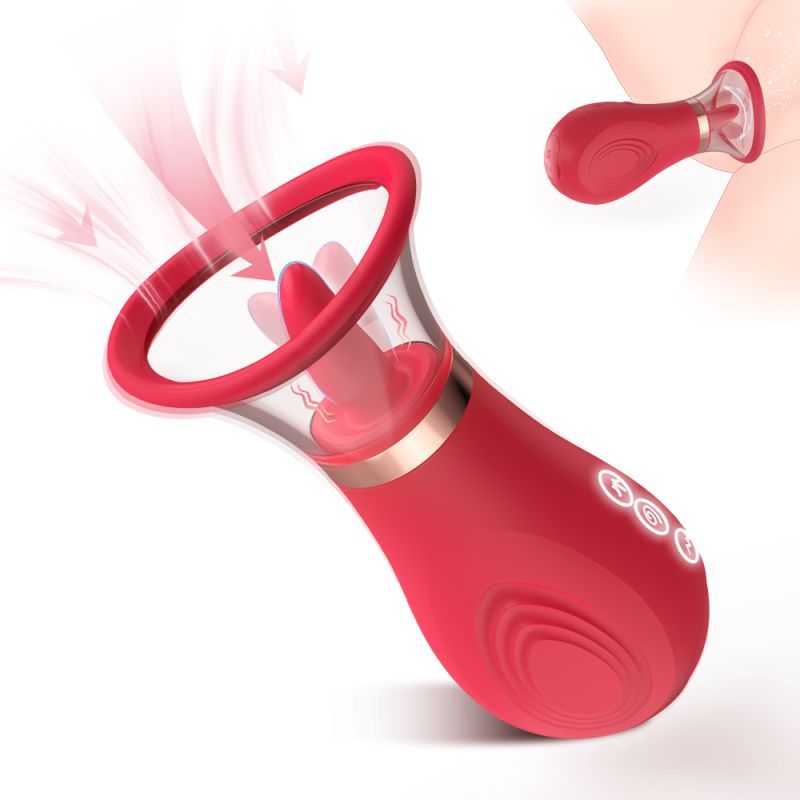 Sybil 3-in-1 Sucking Licking Tickling Stimulator S-Hande