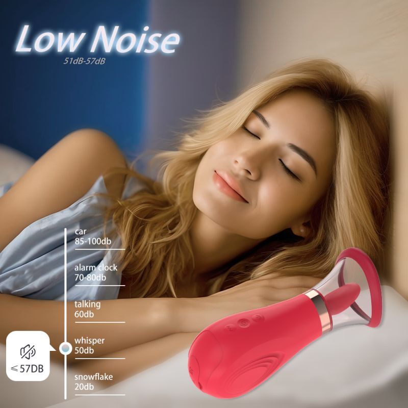 Sybil 3-in-1 Sucking Licking Tickling Stimulator S-Hande