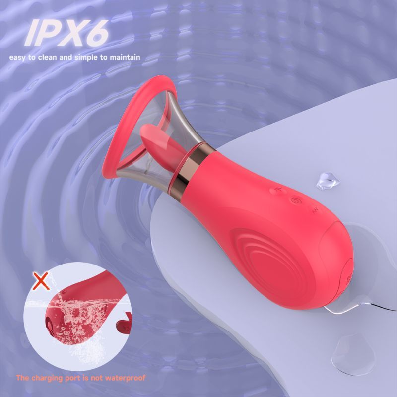 Sybil 3-in-1 Sucking Licking Tickling Stimulator S-Hande