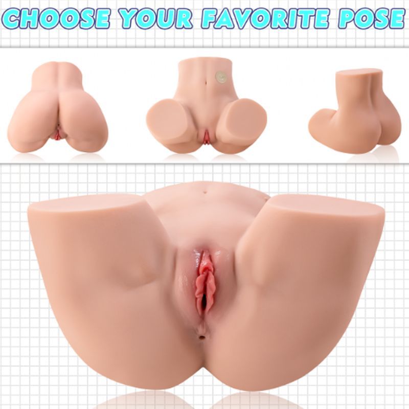 Maya 4.5kg USB Auto Suction Pussy and Ass in various poses showcasing realistic features and intimate details.