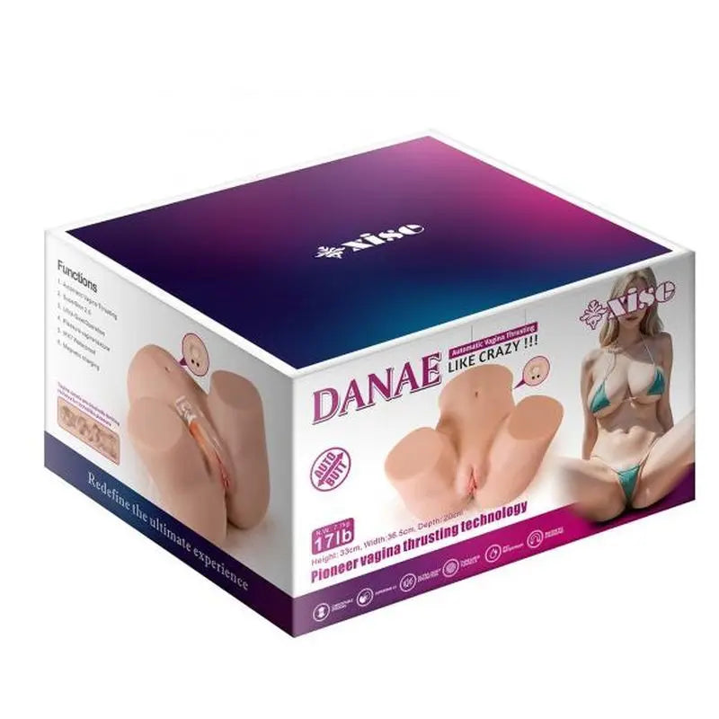 Danae 7.7kg USB Auto Thrusting Pussy and Ass XISE Discreet Intimate Essentials.